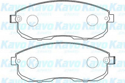 KAVO PARTS bp6602 -  Комплект тормозных колодок, дисковый тормоз